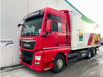 Refrigerator truck MAN TGX 26.480 Carrier Maxima SCHMITZ  LBW Lenkachse: picture 1