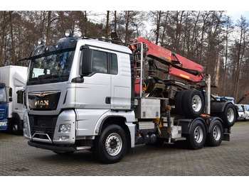 Timber truck MAN TGX 26.580