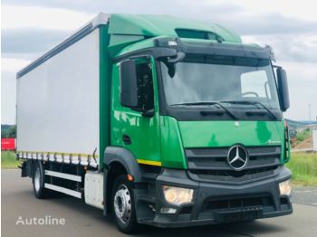 Curtain side truck MERCEDES-BENZ Antos 1840 P+P+HF: picture 1