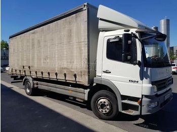 Curtain side truck MERCEDES-BENZ Atego 1524 P+P: picture 1