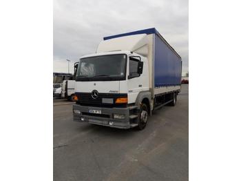 Curtain side truck Mercedes Atego 1828: picture 1