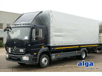 Curtain side truck Mercedes-Benz 1223 L Atego, HU NEU, Plane NEU, Euro 6, AHK: picture 1