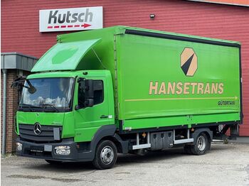 Curtain side truck Mercedes-Benz 818L Atego / Lbw. mit Edscha: picture 1