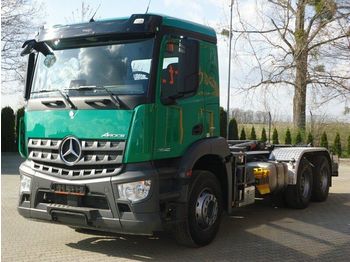 Hook lift truck Mercedes-Benz AROCS 2640 6x4 EURO6 Abrollkipper HIAB 21T: picture 1