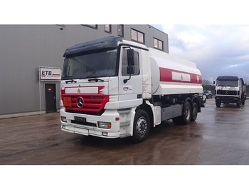 Tanker truck Mercedes-Benz Actros 2540 (2 COMPARTMENTS / 19000L / BIG AXLE / 6X2 / 8 TIRES / EURO 2): picture 1