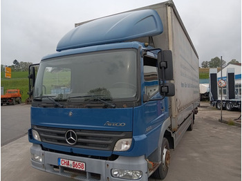 Curtain side truck MERCEDES-BENZ Atego 822
