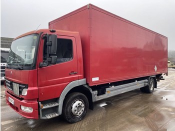 Box truck Mercedes-Benz Atego 1218 **MANUAL GEAR-FULL STEEL SUSPENSION**: picture 1