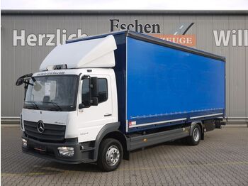 Curtain side truck Mercedes-Benz Atego 1224L Curtainsider +SeitenTür*Klima*Safety: picture 1