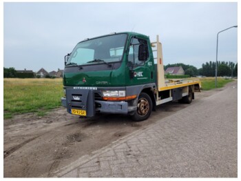 Autotransporter truck Mitsubishi Canter 4x2 euro 2 manual car transporter van: picture 1