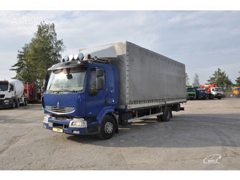 Curtain side truck RENAULT 180 240.12: picture 1