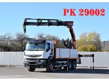 Crane truck RENAULT Kerax 500