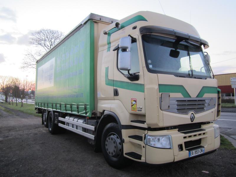Curtain side truck Renault Premium 370 DXI: picture 2