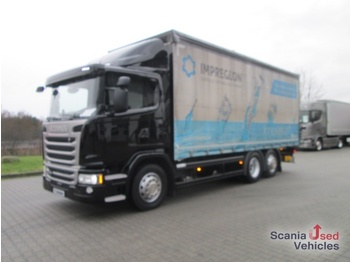 Curtain side truck SCANIA G 450 DB6x2*4MNA: picture 1
