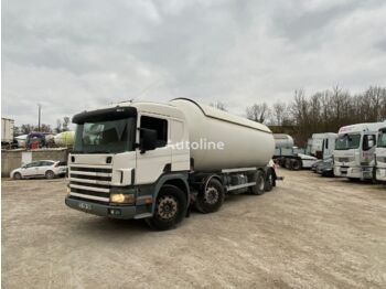 Tanker truck for transportation of gas SCANIA P380 8x4 34000 liters Pump and Meter: picture 1