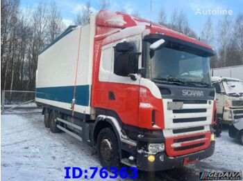 Cab chassis truck SCANIA R420 6x2 - Steel front - 3 Pedals: picture 1
