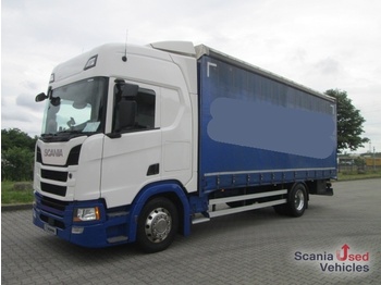 Curtain side truck SCANIA R 410 B4x2NA: picture 1