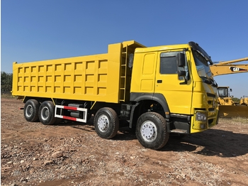 Tipper for transportation of silos SINOTRUK HOWO 371 Dump Truck 8x4: picture 1