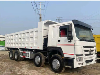 Tipper for transportation of heavy machinery SINOTRUK HOWO 371 Tipper truck: picture 1