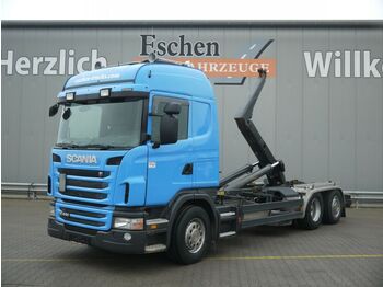Hook lift truck Scania G440 6x2*Meiller RK20.70*Lenk/Lift*Retarder*EUR5: picture 1