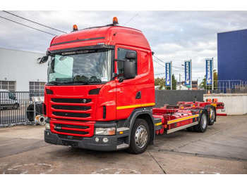 Container transporter/ Swap body truck SCANIA G 440