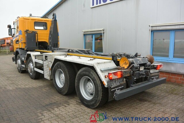 Hook lift truck Scania G 480 8x4 Knick-Schub Haken 24 Tonnen Retarder: picture 10