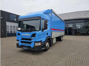 Curtain side truck SCANIA P 250