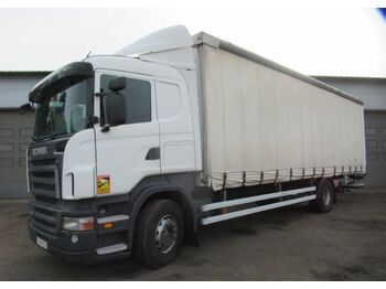 Curtain side truck Scania P270: picture 1