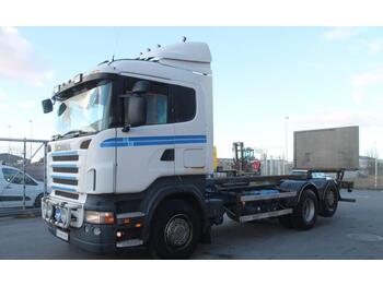 Container transporter/ Swap body truck Scania R420 LB 6X2*4 MNB: picture 1