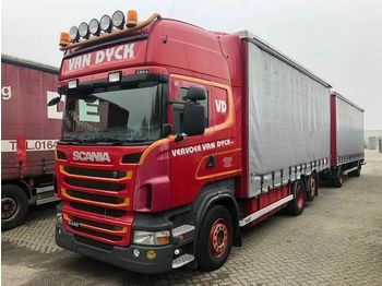 Curtain side truck Scania R440 6X2-4 MET 2AS LAG MANUEL+RETRDER: picture 1