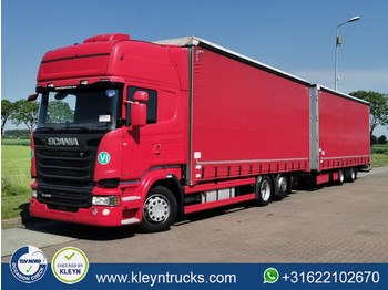 Curtain side truck Scania R490 120m3 combi edscha: picture 1