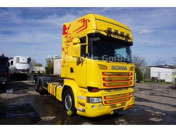 Container transporter/ Swap body truck SCANIA R 490