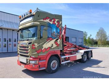 Hook lift truck Scania R580 6X2: picture 1
