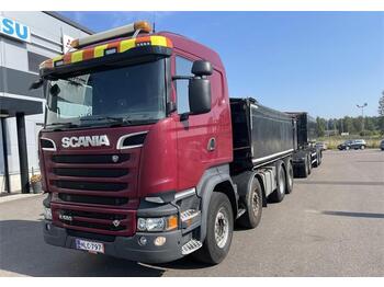 Tipper Scania R580 8x4: picture 1