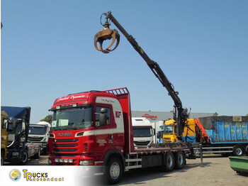 Crane truck SCANIA R 730