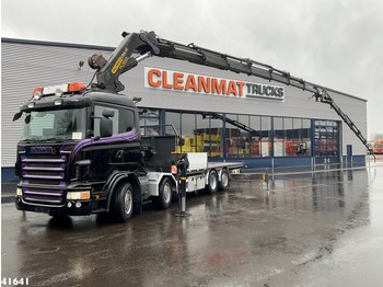 Crane truck Scania R 420 Palfinger 72 ton/meter laadkraan + Fly-Jib: picture 1