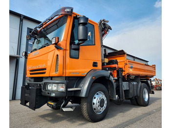 Iveco 140E28 4x4 Atlas 85.2 Kran Funk Euro5 Kommunal  - Tipper