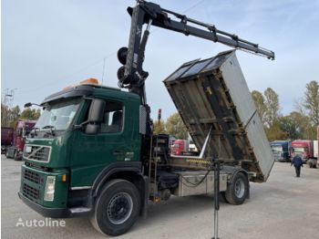 Tipper, Crane truck VOLVO FM9 300: picture 1