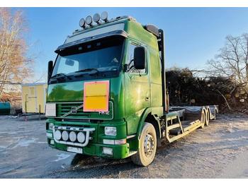 Autotransporter truck Volvo FH12 450 cv 6x4 Machine transporter truck: picture 1