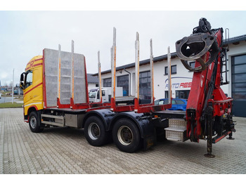 Timber truck, Crane truck Volvo FH 500 Holztrans. mit Penz 12Z9 Holzkran: picture 4