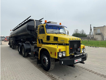 Volvo N12 + bitum spreader semitrailer - Tanker truck: picture 2