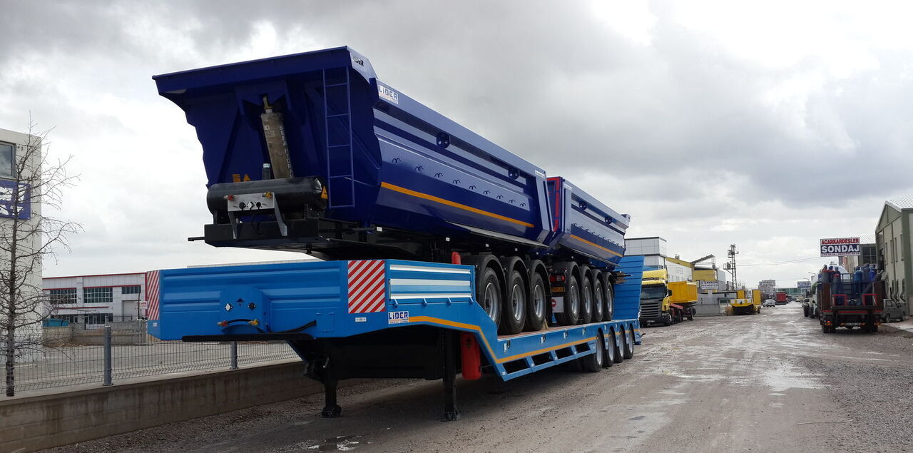 LIDER 2023model new directly from manufacturer company available stock - Low loader semi-trailer: picture 5