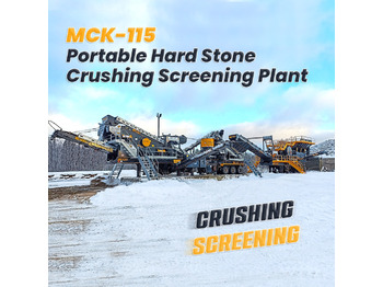 FABO MCK-115 MOBILE CRUSHING & SCREENING PLANT FOR HARDSTONE | 180-300 TPH - Mobile crusher: picture 1