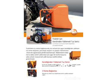 Galen Salt Spreader for tractor - Sand/ Salt spreader: picture 1