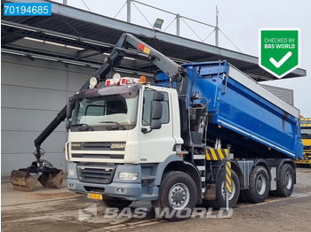 Ginaf X4243LS 8X4 NL-Truck HMF1643 Z2 Crane Kran EURO 5 - Tipper: picture 1