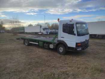 Mercedes-Benz Atego 815 HR - Trailer + Winch - Autotransporter truck: picture 1