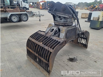  2020 Hydraulic Rotating Grab 80mm Pin to suit 20 Ton Excavator - Grapple: picture 1