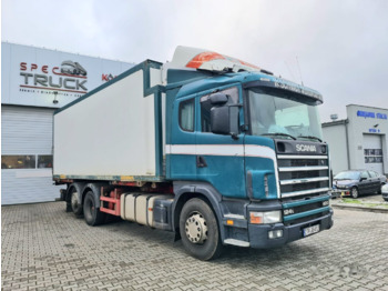 Scania 124.400 MANUAL PUMP ,6x2 BDF ,Manual , Steel /Air - Refrigerator truck: picture 1