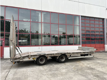 Low loader trailer for transportation of heavy machinery Humbaur HBTZ  21 t Tandemtieflader: picture 3