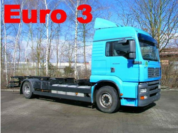 Container transporter/ Swap body truck MAN TGA 18.410