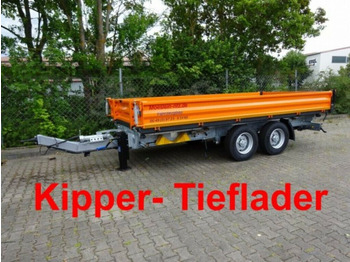 Tipper trailer Möslein  13 t Tandem 3- Seitenkipper Tieflader-- Neufahr: picture 2